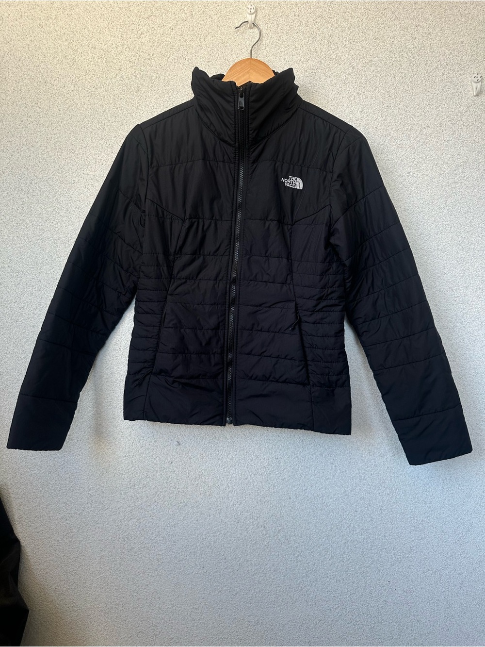 The North Face Black Lightweight Insulated Full Zip Jacket Women’s Small